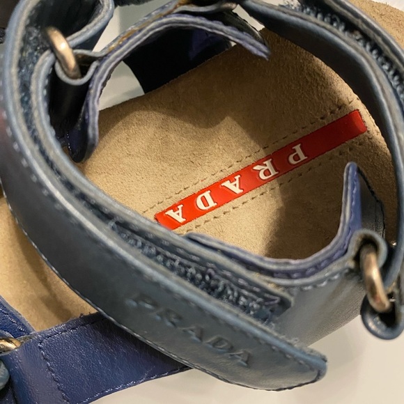 Prada kid’s sandals size 10.5 NWOT - Picture 4 of 8